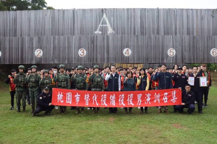 桃市首辦替代役備役役男實彈射擊訓練 強化民防能量 60 42422 0 0