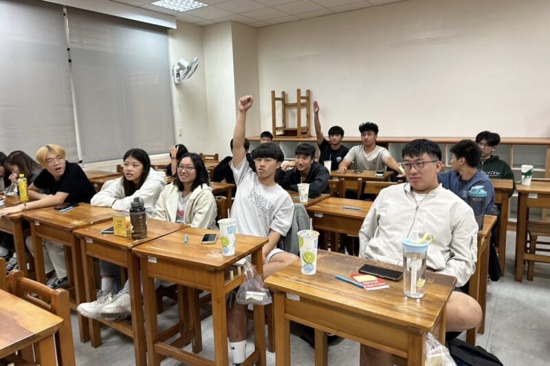 圖文:臺中郵局舉辦防詐知識暨金融保險校園講座。