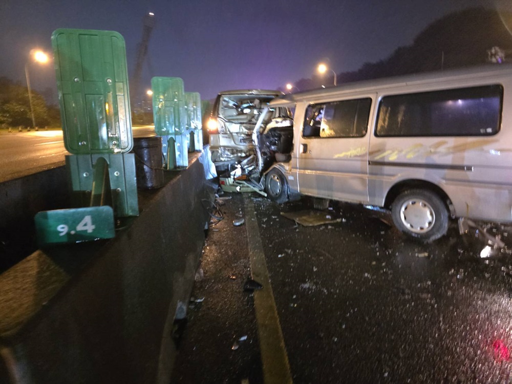 國道故障停車被追撞 國道警籲開車應隨時注意前方 240 cnews204241121a10