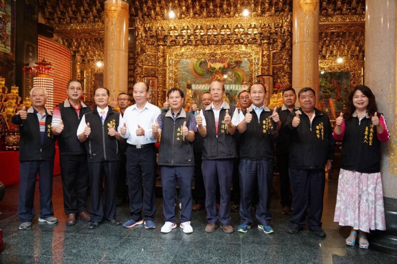 圖文:沙鹿義聖宮慶成建醮大典科儀 祈福繞境活動即將盛大登場。