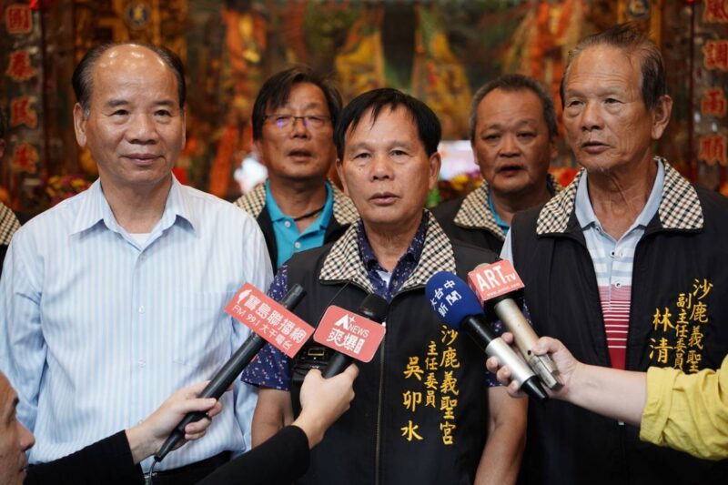 圖文:沙鹿義聖宮慶成建醮大典科儀 祈福繞境活動即將盛大登場。