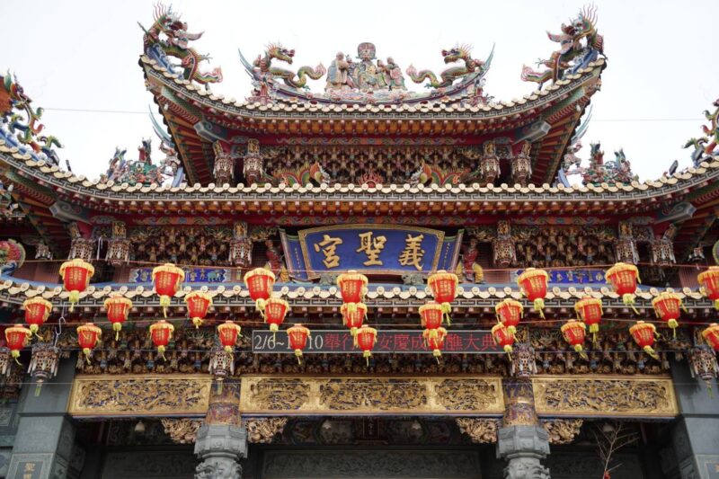 圖文:沙鹿義聖宮慶成建醮大典科儀 祈福繞境活動即將盛大登場。