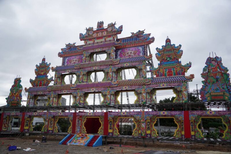 圖文:沙鹿義聖宮慶成建醮大典科儀 祈福繞境活動即將盛大登場。