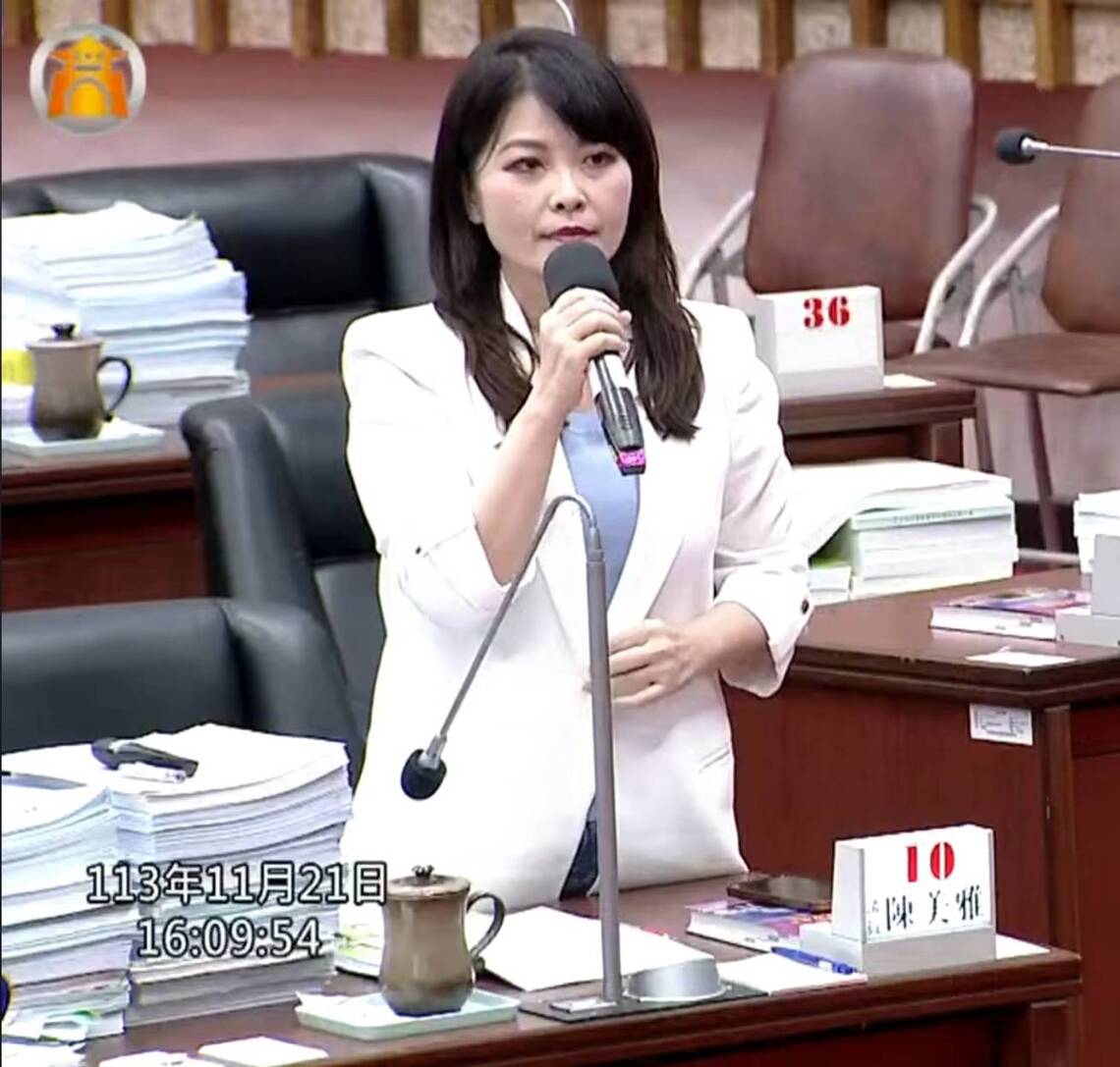 漾新聞|陳美雅總質詢要求正視公務體系職場霸凌 建置多元申訴管道