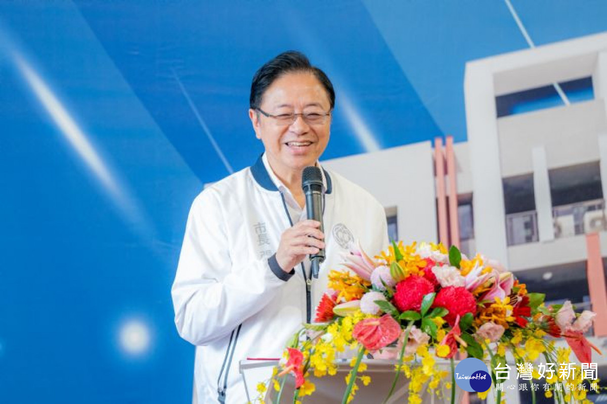 張市長致詞。<br /><br />