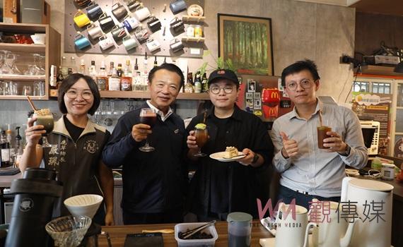 從電影幕後到咖啡台前    林哲弘返鄉創業成在地亮點