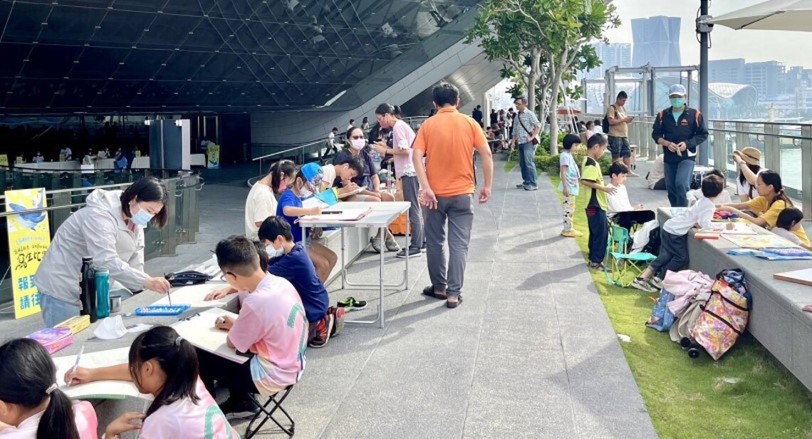 高雄港築港116周年 寫生比賽揮灑港都魅力