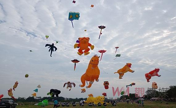 (有影片)/萬獸來朝!2024北港風箏嘉年華11/23盛大開幕 神獸與Q萌風箏共舞天際