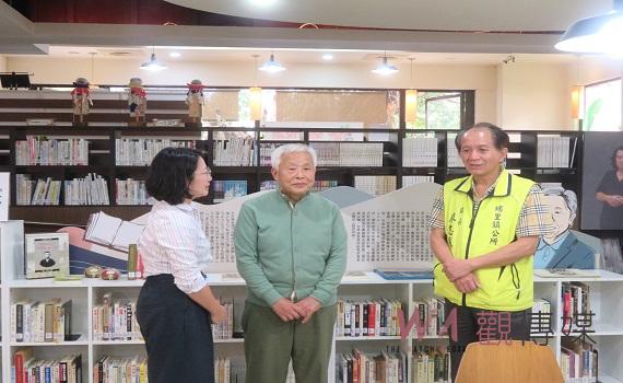愛台日人 中本憲一 捐書埔里鎮立圖書館 特增設立「中本憲一」文庫