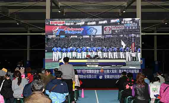 中日大戰將登場 宜蘭兩運動公園大螢幕直播 議員加碼200份「壽司」應援