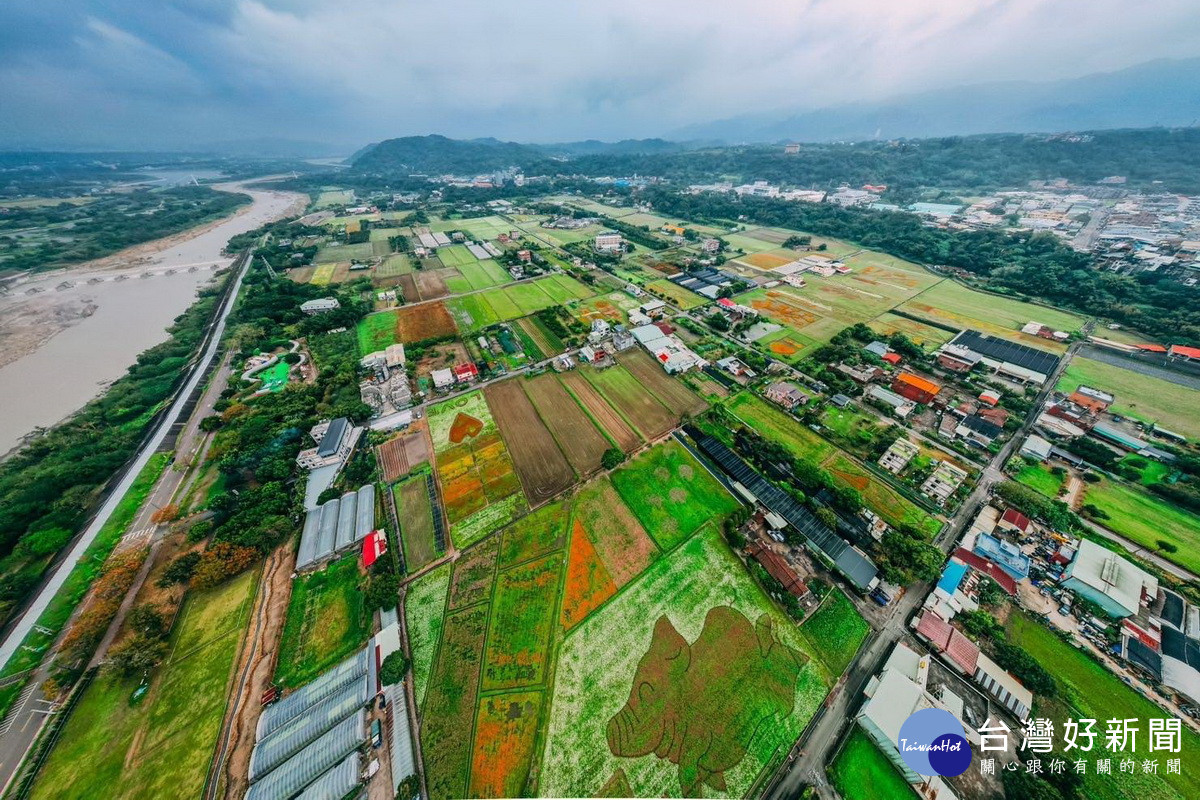 2024大溪水岸花卉農遊圓滿成功，裝置藝術及花卉開放至12/1。<br /><br /> 