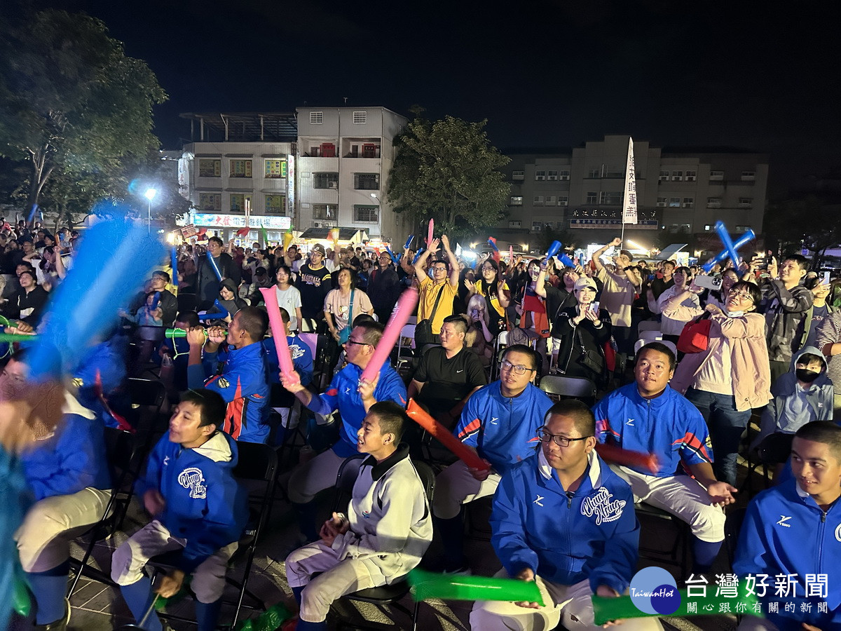 全程都充滿歡樂氛圍。(記者扶小萍攝)