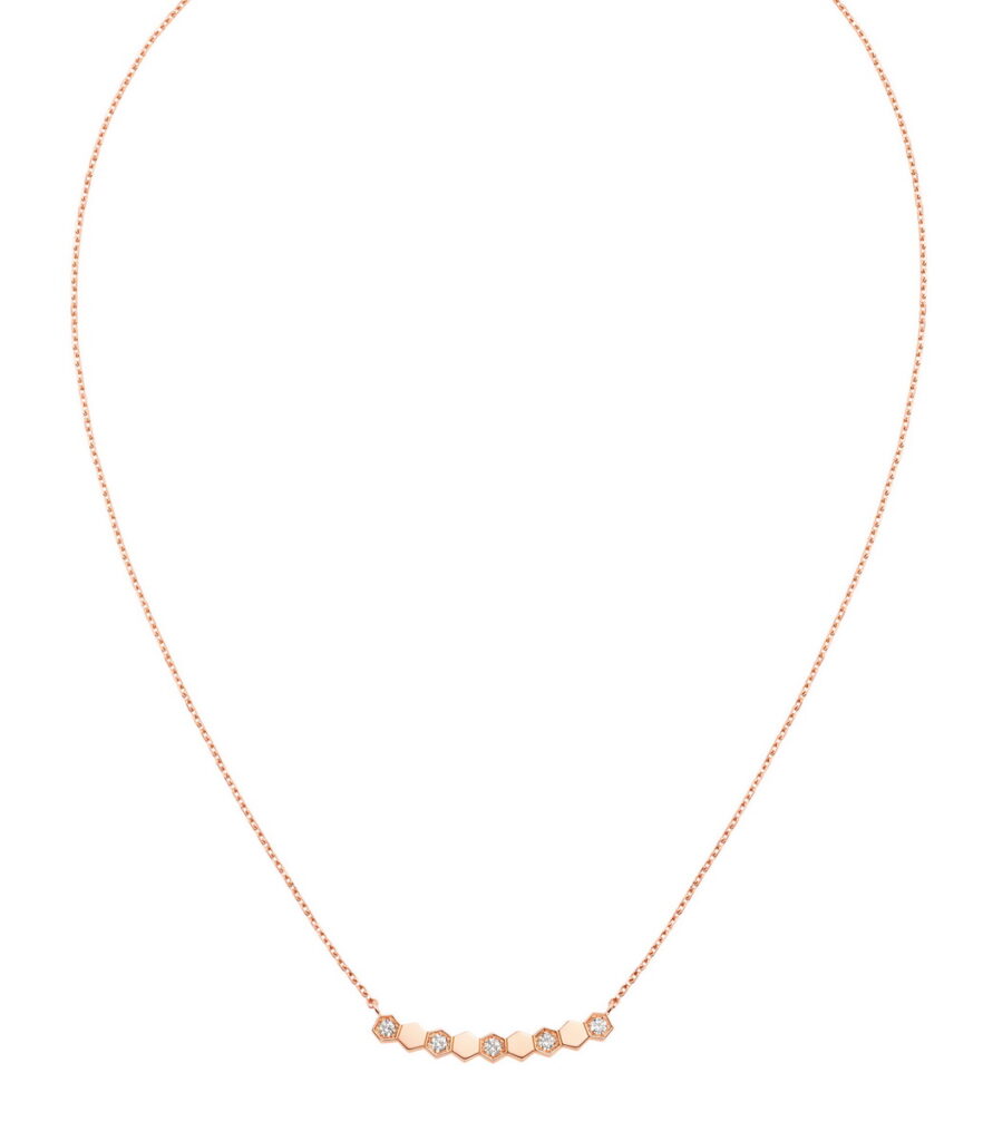 微風廣場-CHAUMET Bee My Love 18K玫瑰金項鍊 推薦價112,000元