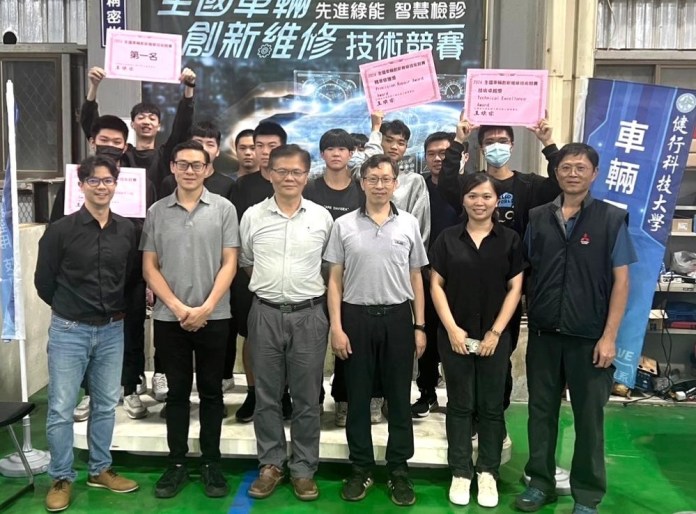 全國車輛創新維修技術競賽登場 健行科大包辦冠亞軍 85 2024競賽健行獲得冠亞軍成為大贏家