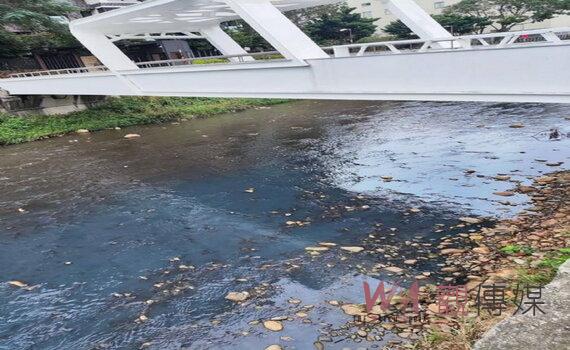 南崁台茂商場排廢水污染大坑溪 桃園環保局開罰