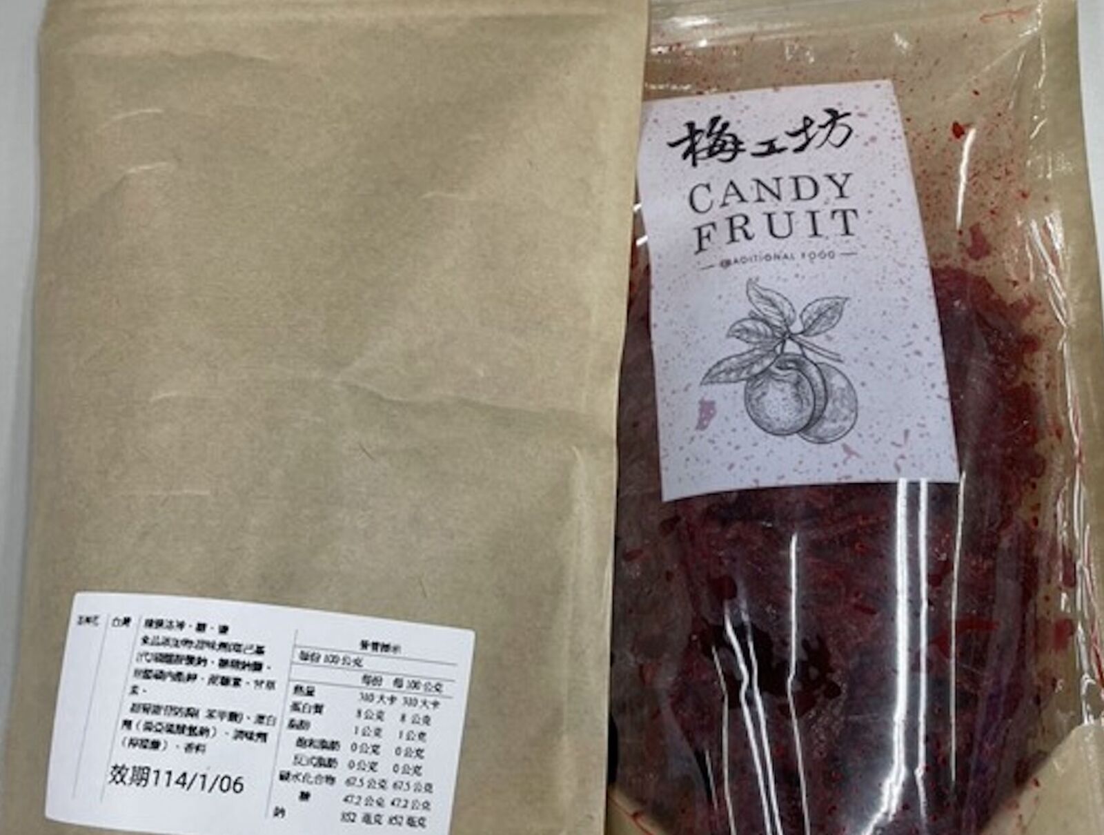 蜜餞摻防腐、甜味卻不寫 北市逮11件!momo、蝦皮、Pchome全上榜 228 蜜餞摻防腐、甜味卻不寫 北市逮11件!momo、蝦皮、Pchome全上榜 227