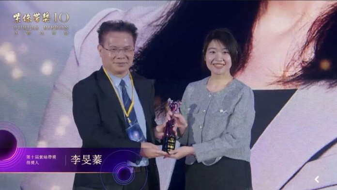 守護婦幼安全!桃檢李旻蓁獲紫絲帶獎肯定 70 8464646