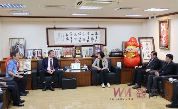奧地利商務代表拜會雲林　縣長張麗善：投資雲林正是時候