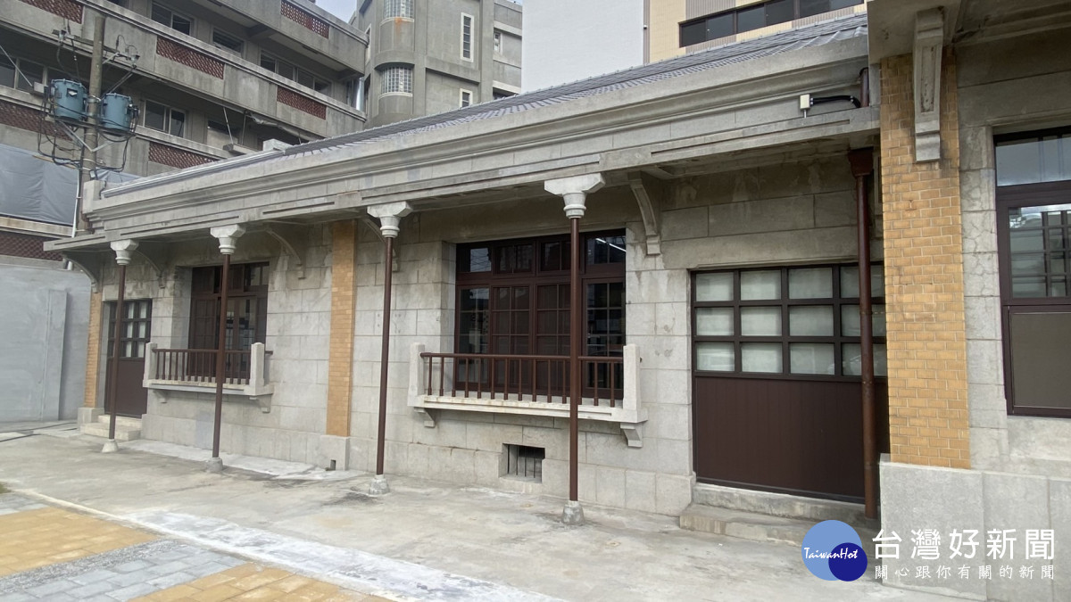 社口派出所「修舊如舊」,保留日治時代建築構件及元素