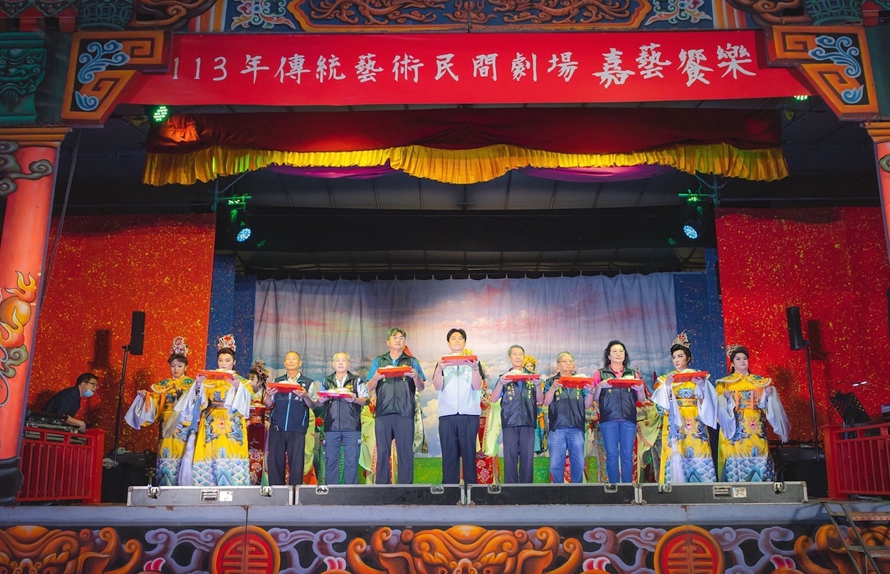 ▲四大強團來嘉獻藝,傳統文化與市民同饗樂。(圖/嘉義市政府提供)