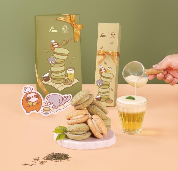 達克瓦茲騎士-棉被午茉綠。(圖/阿默蛋糕提供)