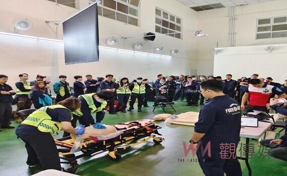 提升救護專業效能　中市消防鳳凰救護大隊舉辦技術交流競賽