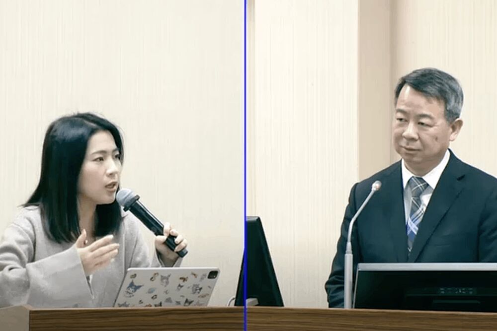 中華隊返台遇荊軻刺秦和黃巾之亂 馬文君、徐巧芯批國安局失職 202 照片來源:立院直播截圖