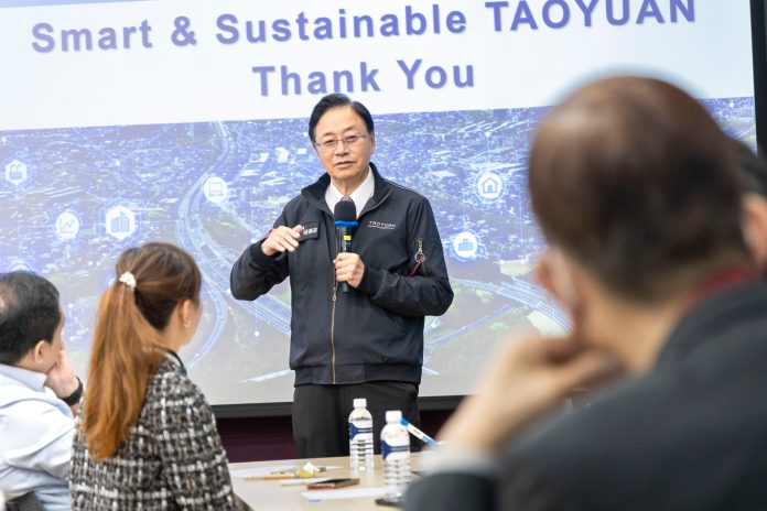 台灣美國商會午餐會登場 張善政談桃園推動淨零碳排經驗 50 JNH 2140 0 scaled