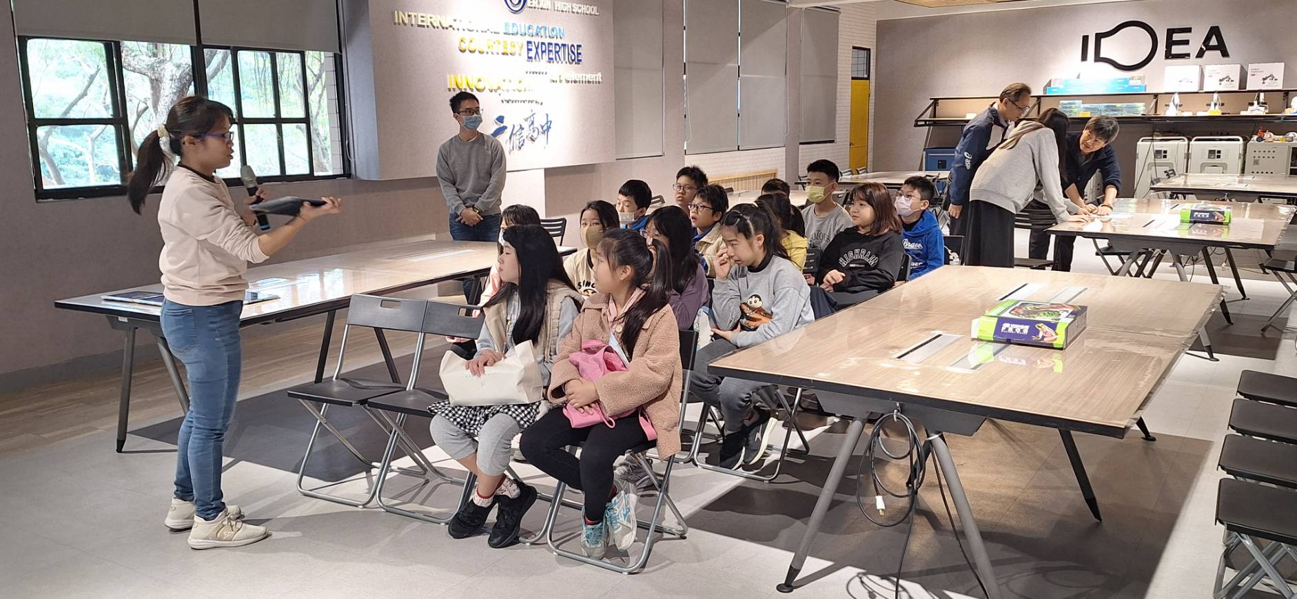 德和國小與二信高中公私合作成就孩子跨域學習