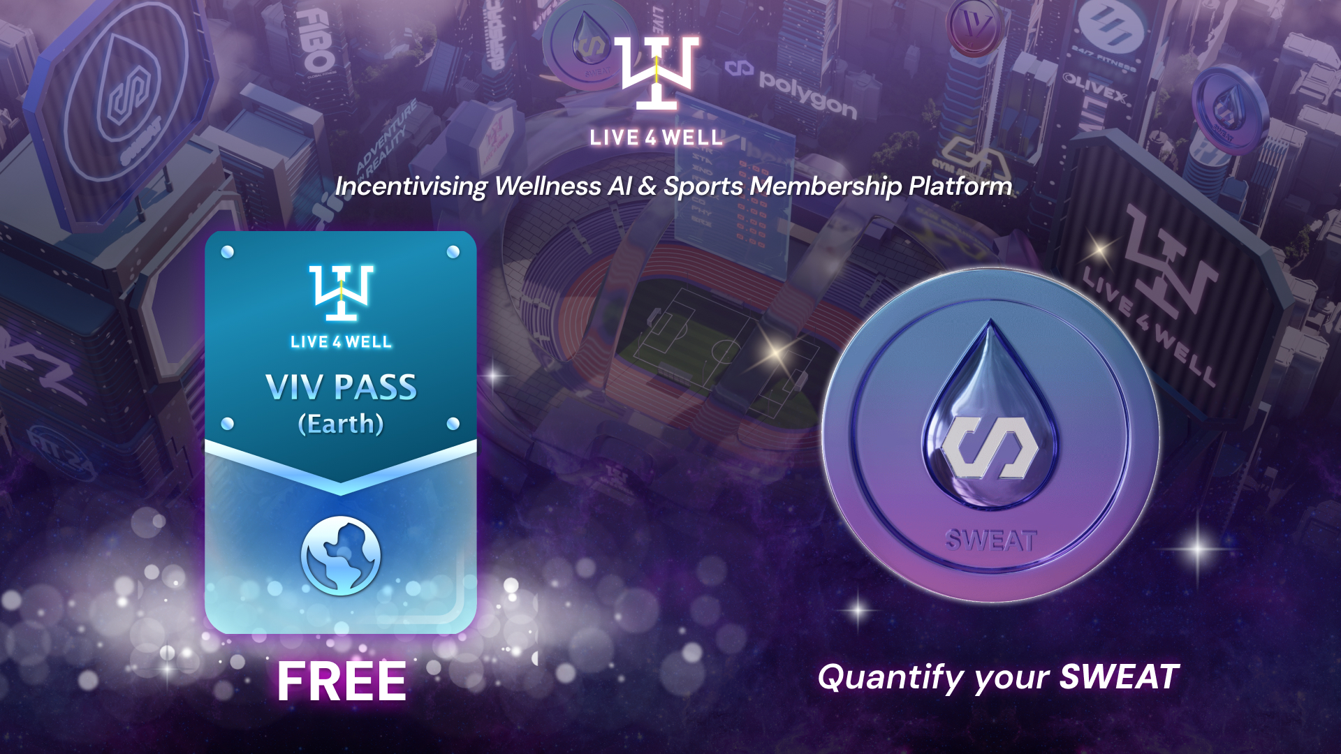 Live4Well｜VIV PASS不用消費只需運動流汗即可賺取積分，換取豐富獎賞