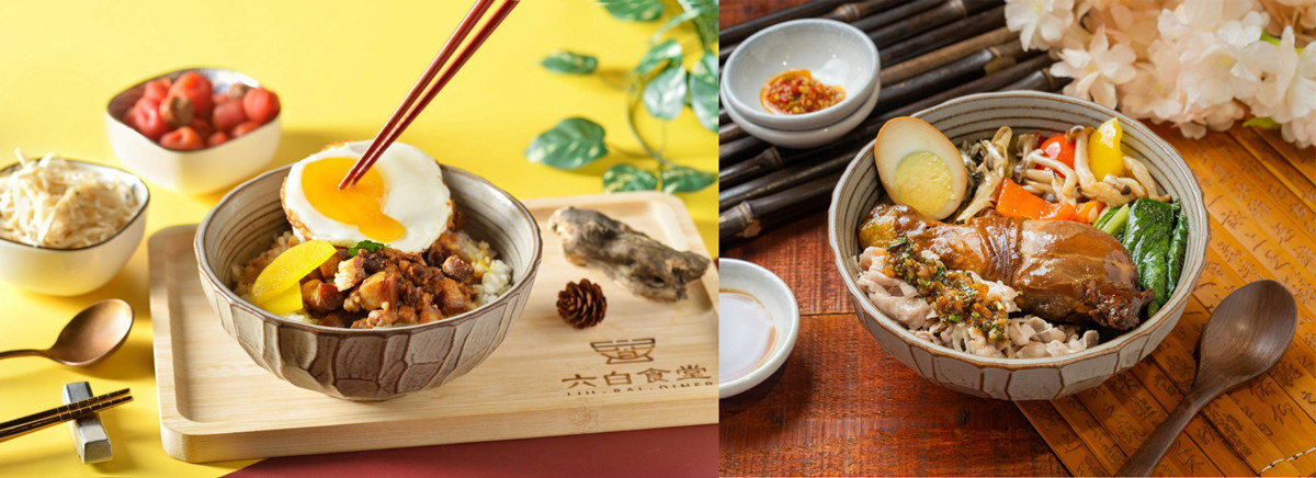 六白食堂提供高貴不貴的優質台灣小吃,啦啦隊長Rina也是座上賓!