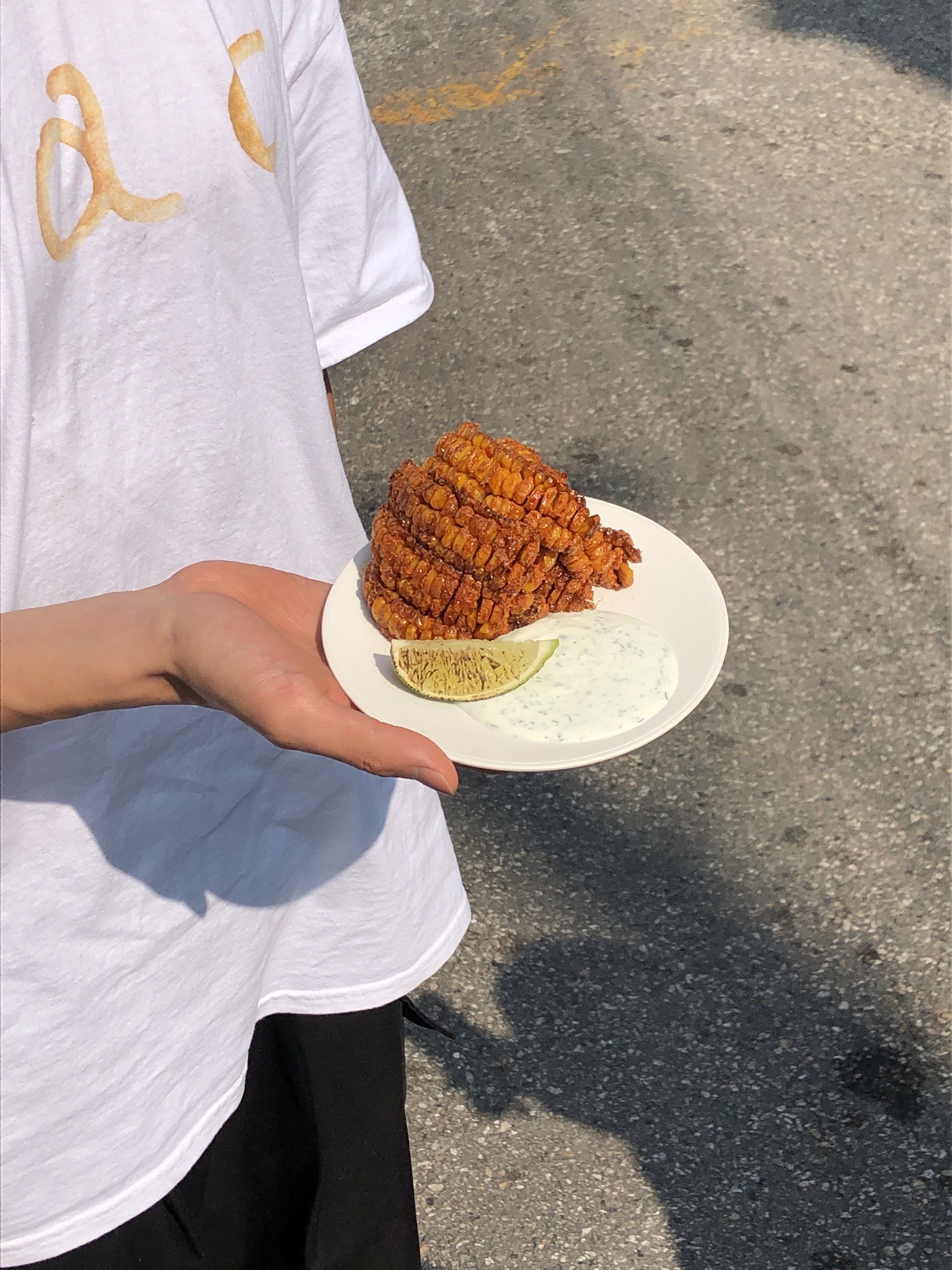 韓國tac.seoul的著名小食「玉米肋條」