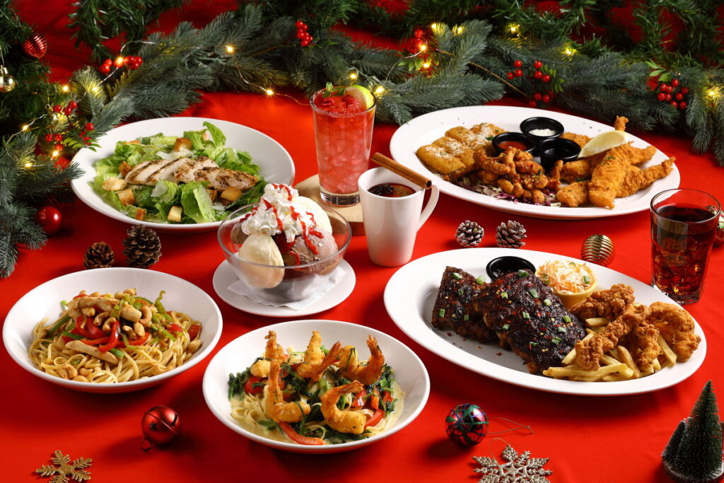 TGI FRIDAYS 2024聖誕新年套餐閃亮登場