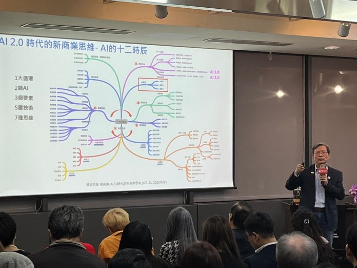 人工智慧如何賦能產業?AI專家張榮貴解鎖成功秘訣 69 LINE ALBUM 2024 11 23學長簽書會 241123 32