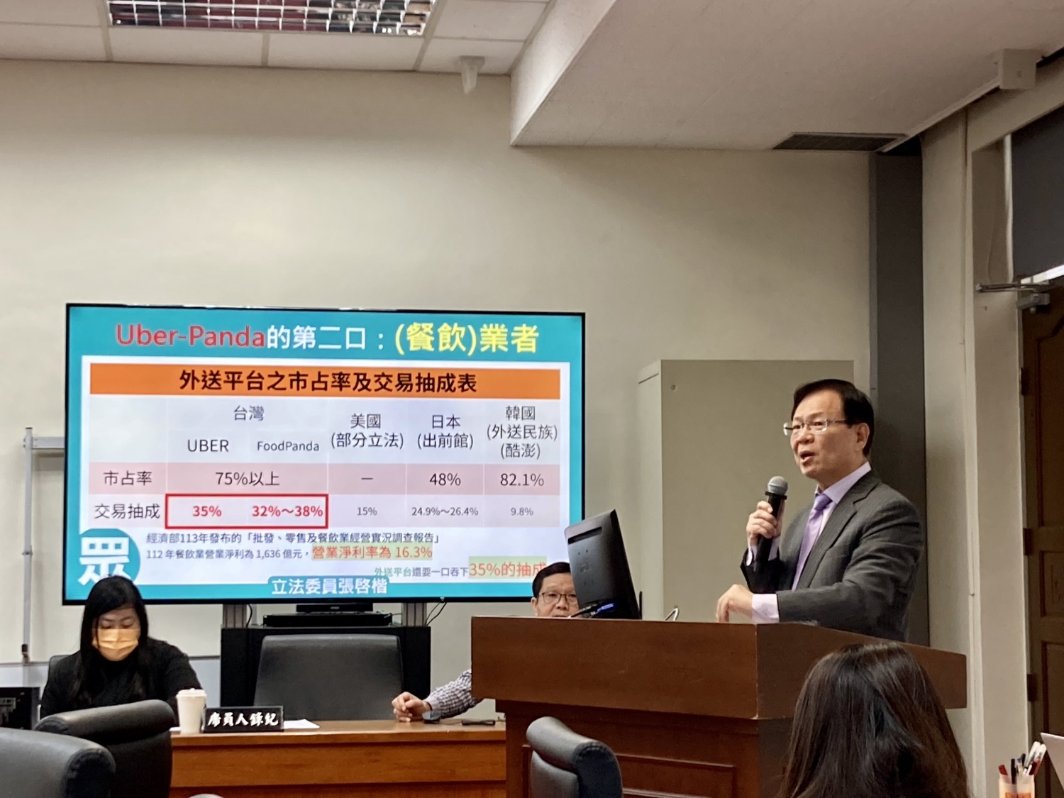 張啓楷提醒，公平會應該守住公正、公開的原則。(圖／張啓楷國會辦公室)