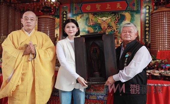 「海上來的光」迎來親善大使 土庫、元長日本觀音牽起佛道情誼