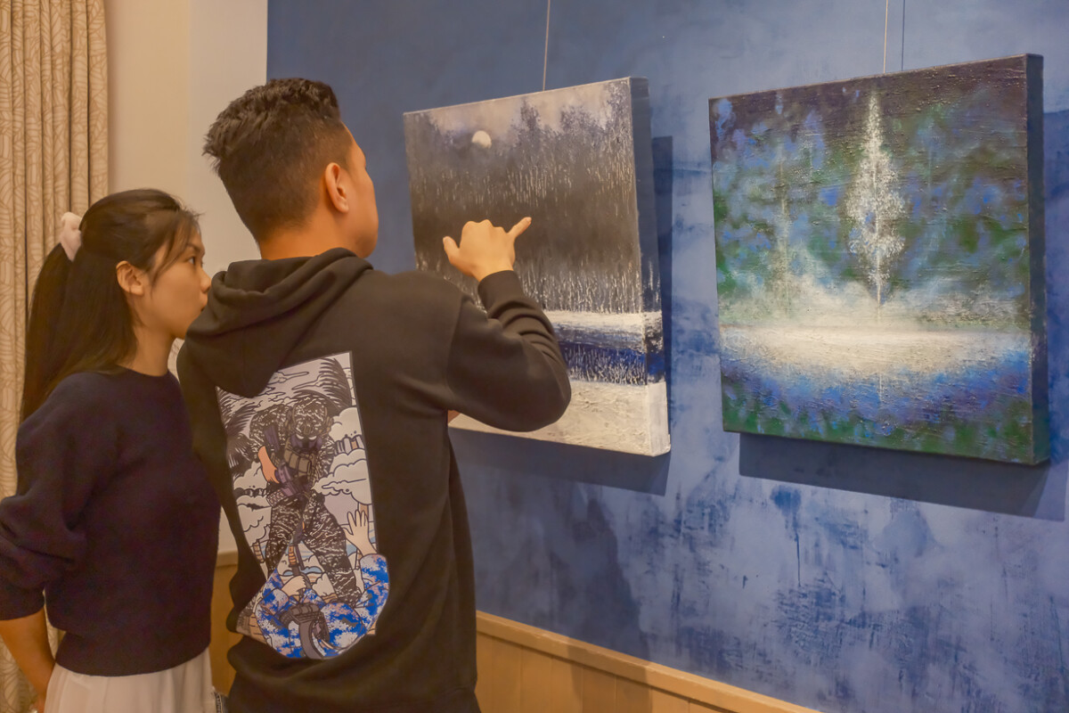 ▲藝術家陳曉秋生生不息的創作個展，表達對大地生態的敬意，並反思女性在社會中的地位與價值。（圖/提新思惟人文空間供）