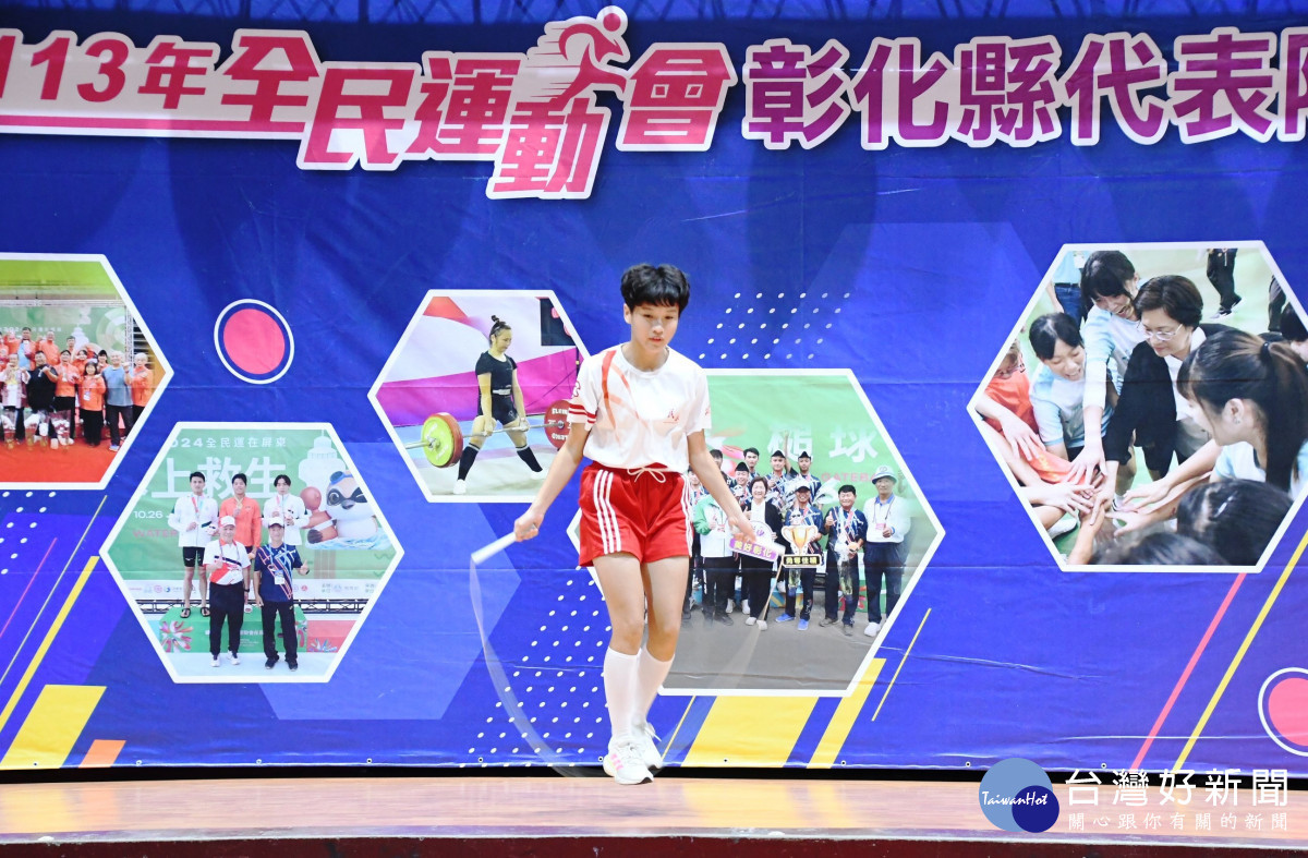 全民運奪牌數創新高,彰化頒發近千萬獎金鼓勵教練選手。圖/彰化縣政府提供