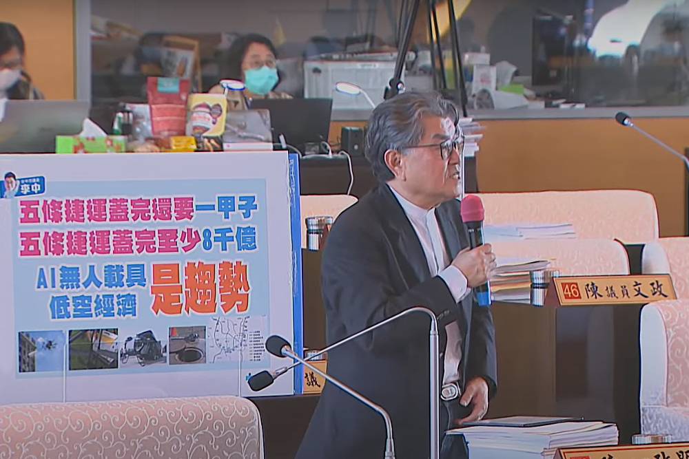 憂中捷5線路施工期恐60年、費用8千億　李中：未來改AI無人駕駛是趨勢 197