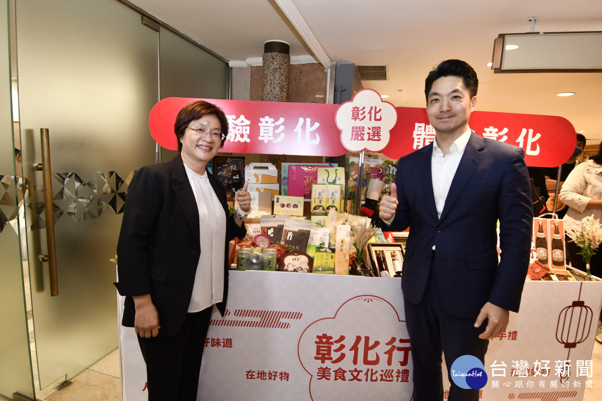 台版必比登彰化美食，首次在台北遠東SOGO忠孝館熱鬧登場。圖／記者鄧富珍翻攝