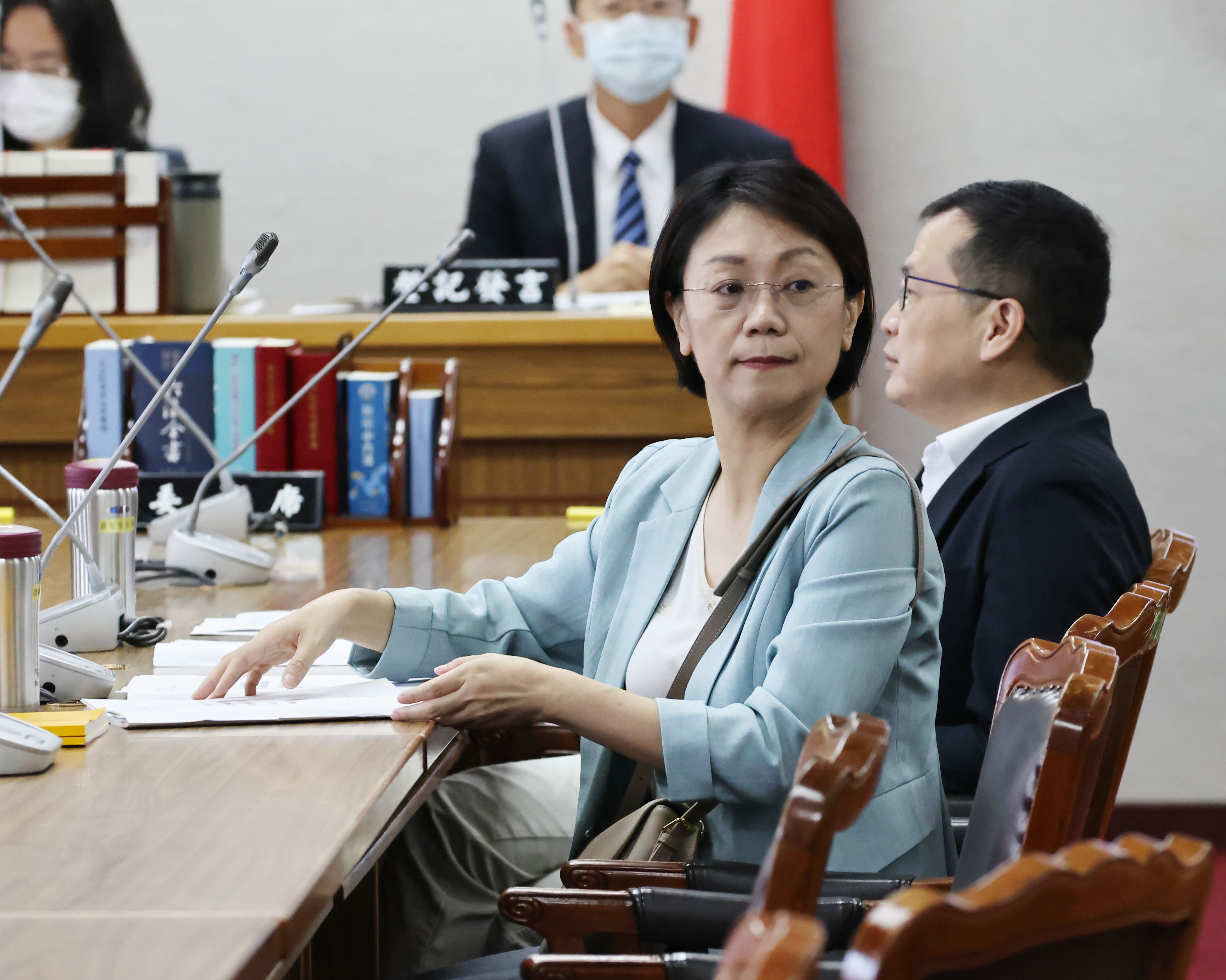 國民黨立委翁曉玲(圖)與陳玉珍聯手重新提案刪除「吳斯懷條款」。資料照片/林啟弘攝