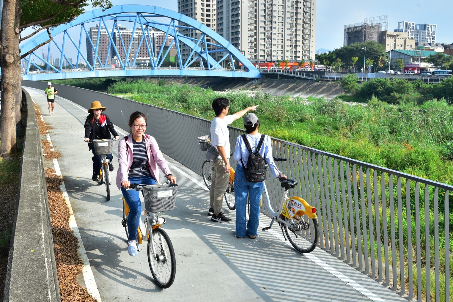 旱溪西路自行車道完工 太平區綠色休閒觀光新選擇!