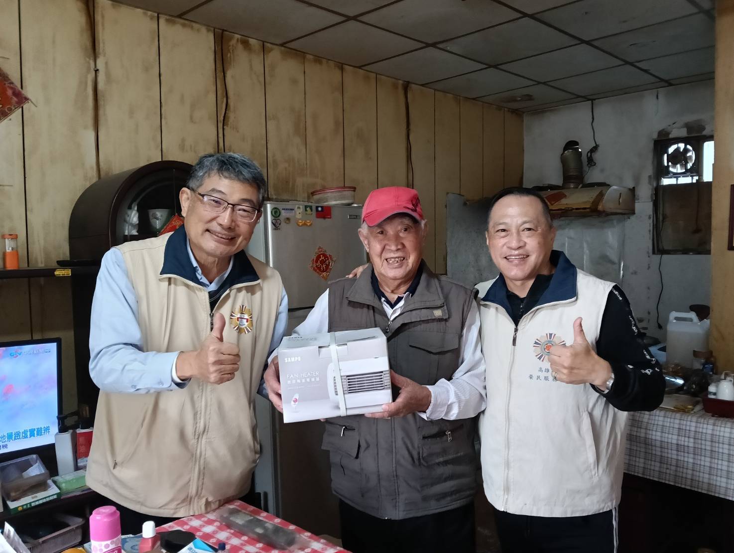 高雄市榮服處　關懷訪視鳳山區　特較需榮民