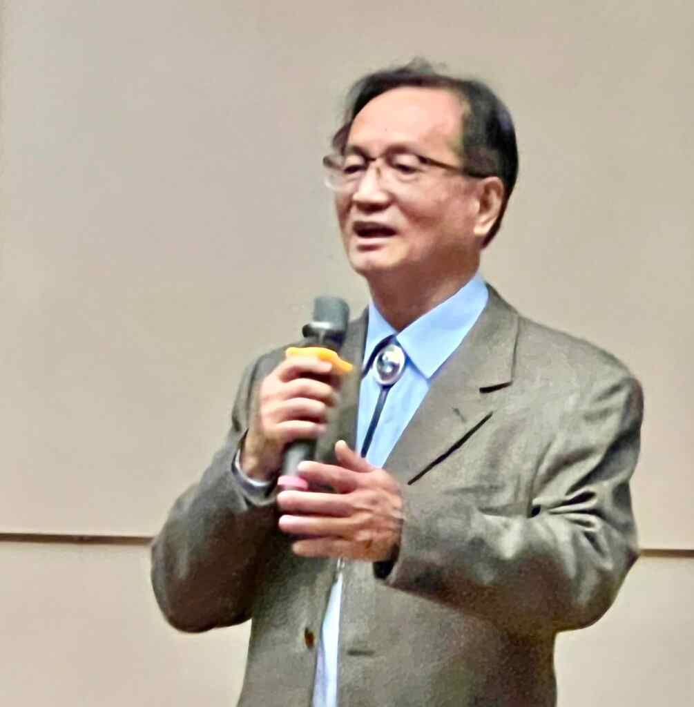 ▲彰化市長林世賢在演出後感性分享，這場演出展現了文化與藝術的深厚力量，也為彰化鄉親帶來國際級的音樂享受。 （記者林明佑翻攝）