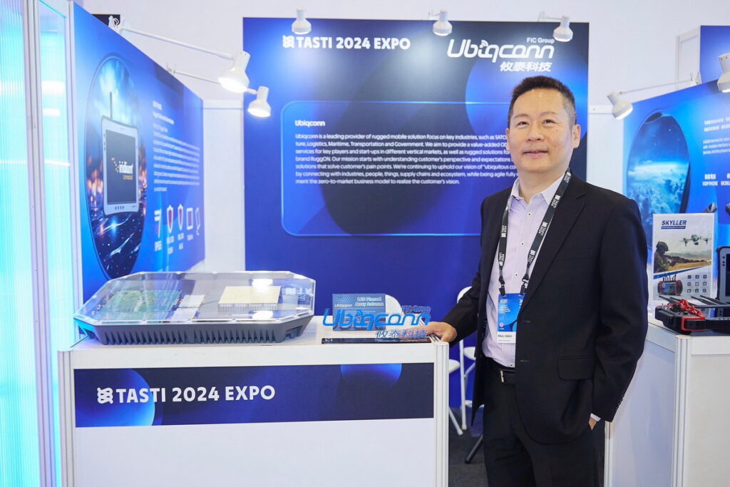 攸泰科技執行副總謝彥鵬與團隊揮軍前進太空年會展現技術創新
