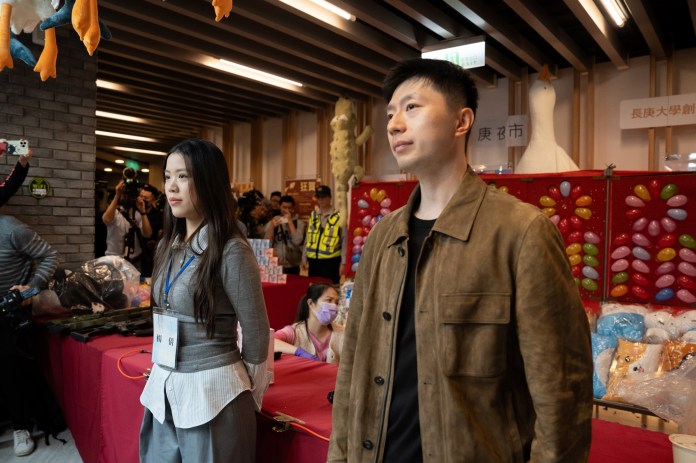 圖7 陸生馬龍及楊倩分組與長庚大學學生趣味競賽 0