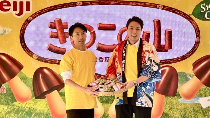 明治香菇山餅乾即將席捲全台!關韶文攜手日本喜劇演員Wes-P爆笑登場! 83 4