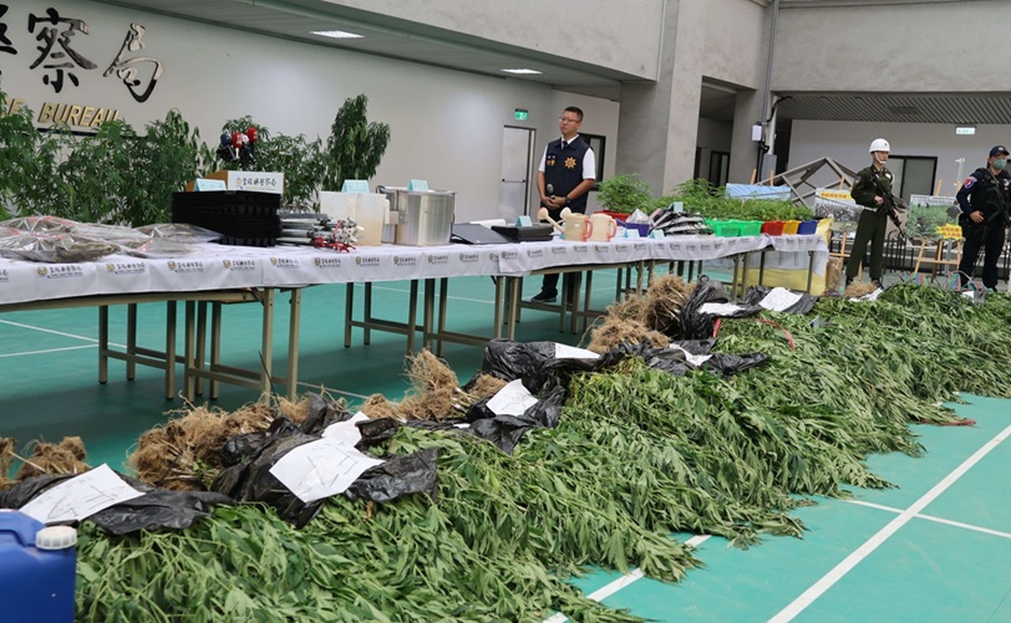 雲林檢警憲強力出擊 破獲史上最大戶外溫室大麻園