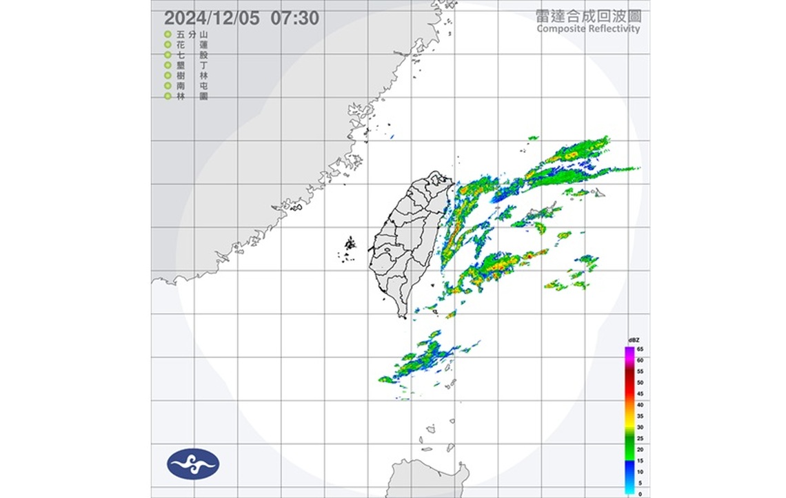 北部入夜有雨!中南部溫差大 高屏空品不佳