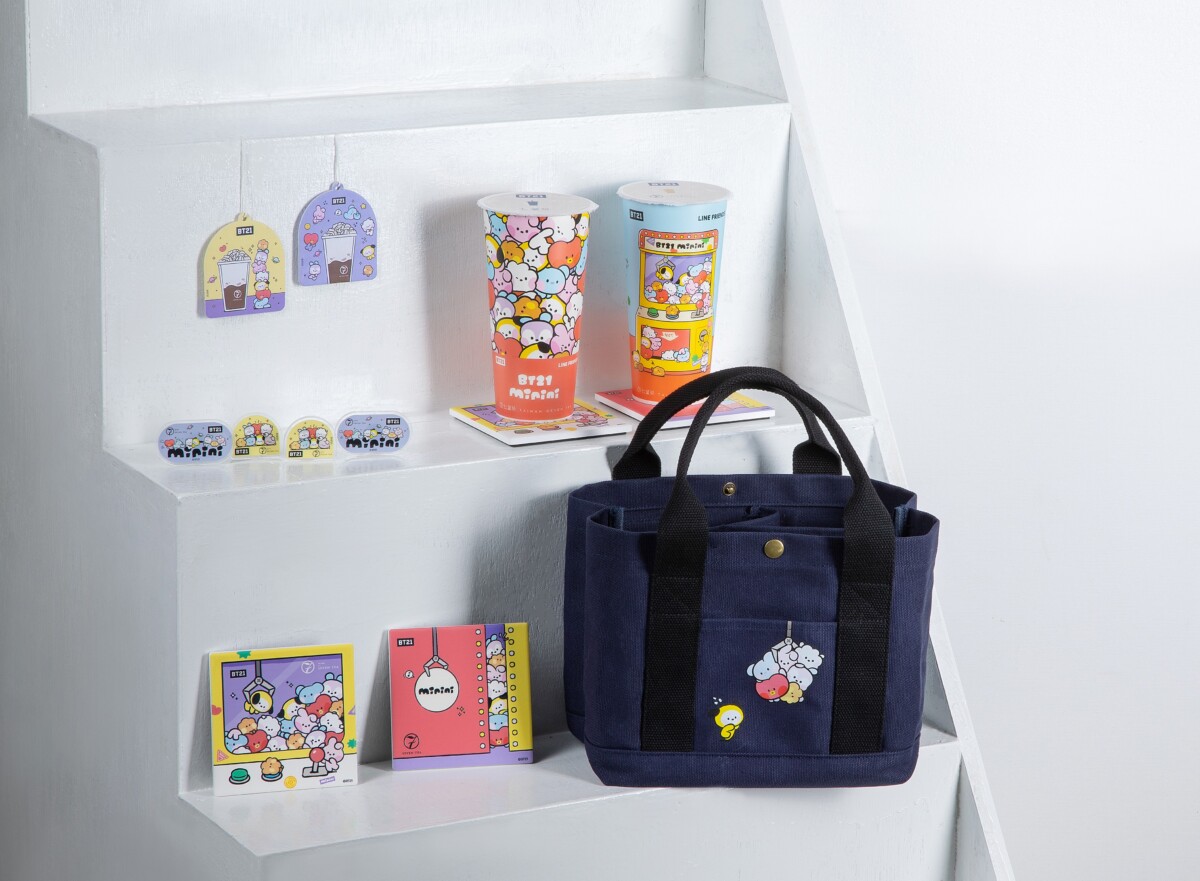 BT21 minini 陶瓷吸水杯墊/